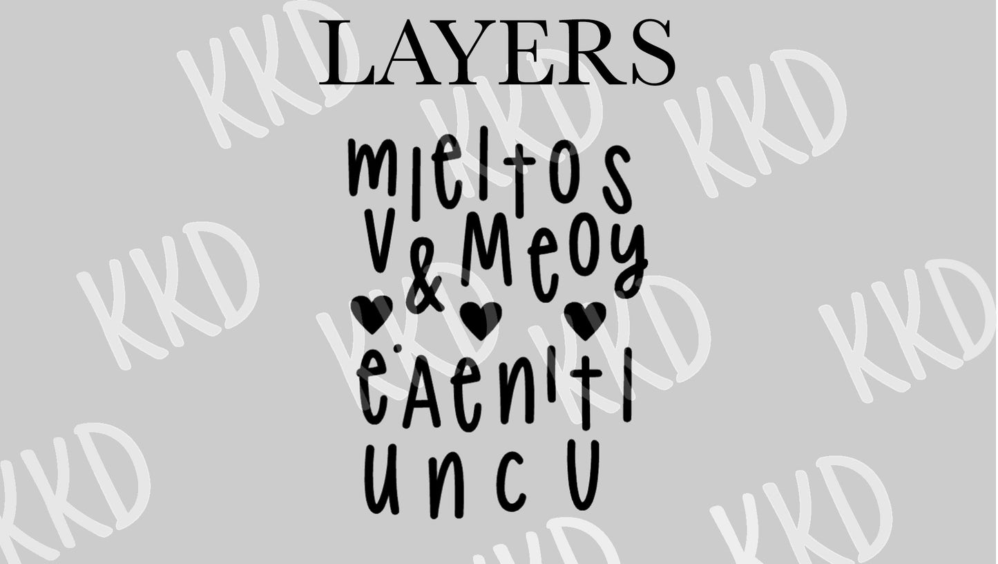 My Auntie and Uncle Love Me Lots - Digital Files