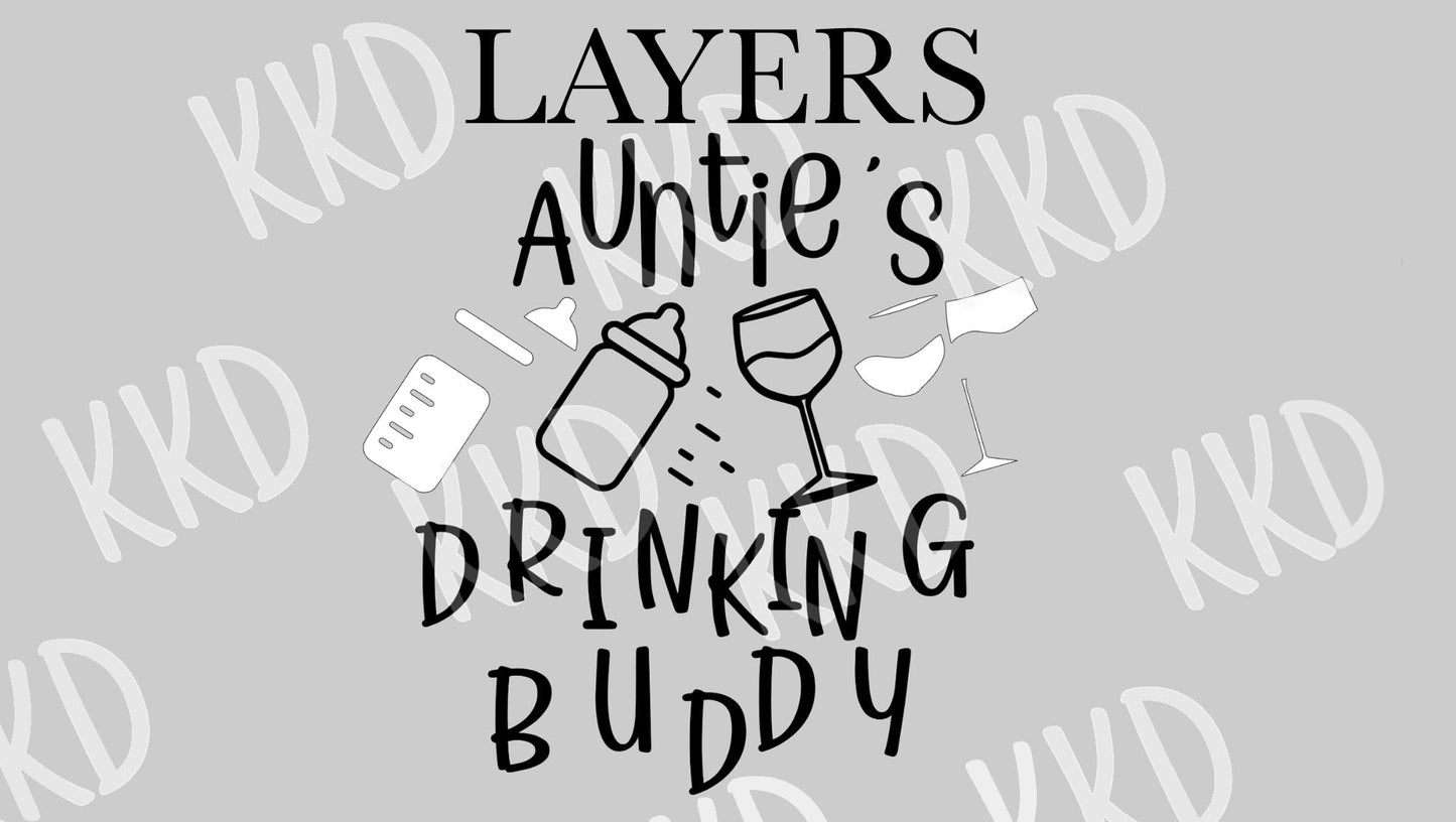 Auntie's Drinking Buddy - Digital Files
