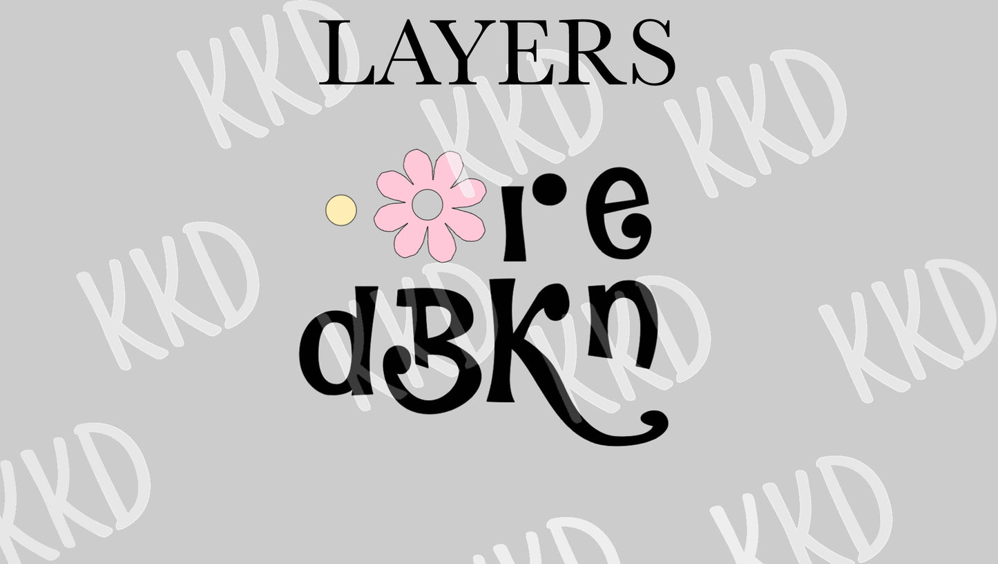 Be Kind Flower - Digital Files