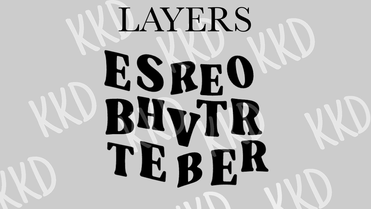 Best Brother Ever (Wavy Font) - Digital Files