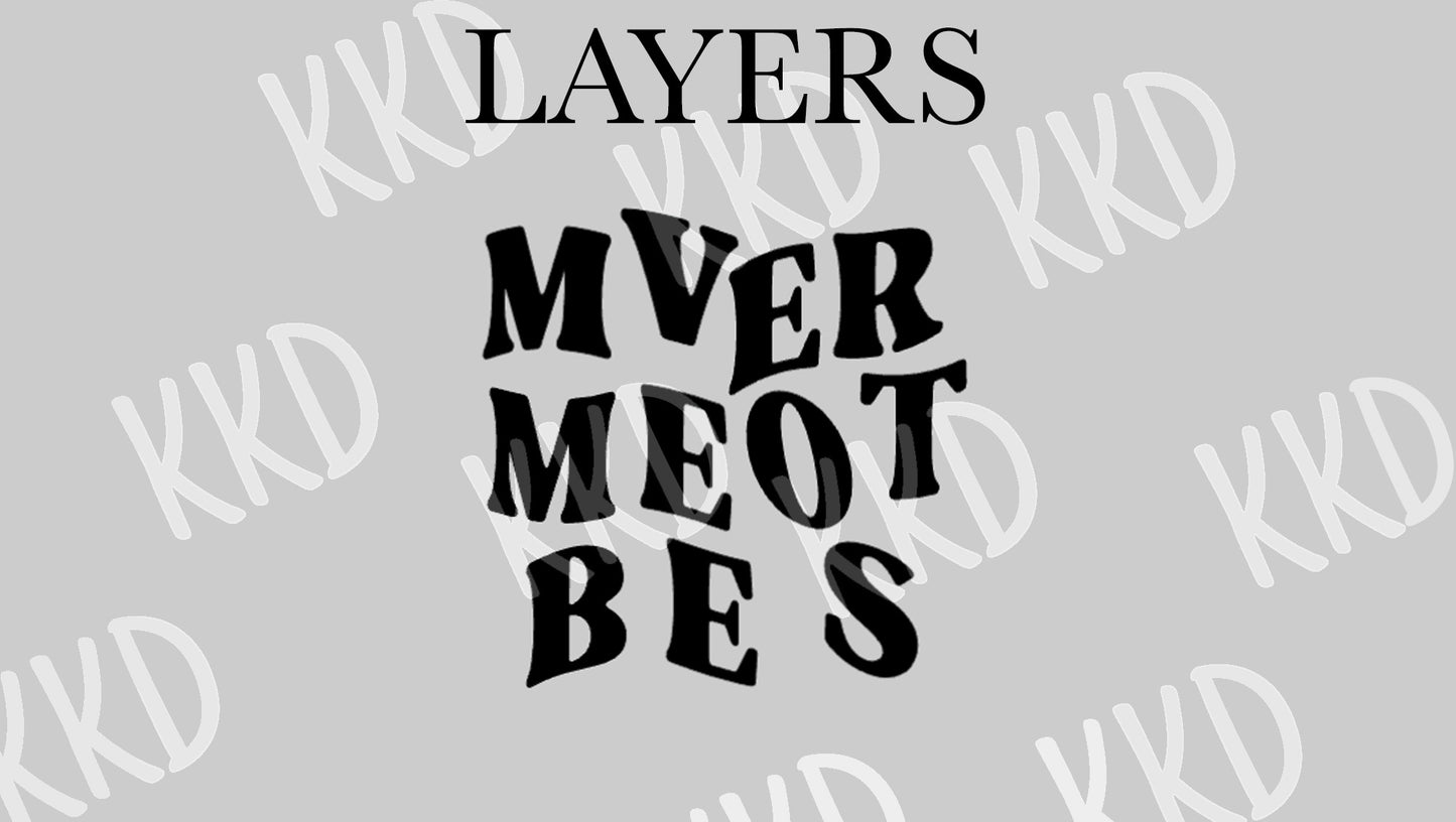 Best Mom Ever (Wavy Font) - Digital Files