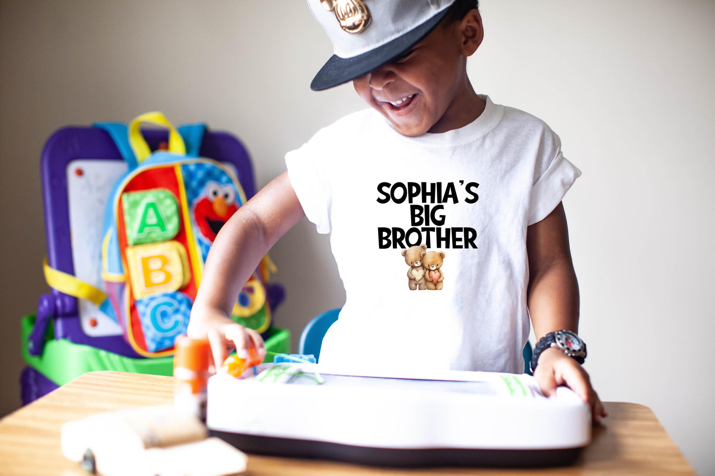 Personalized Big Sibling Shirt