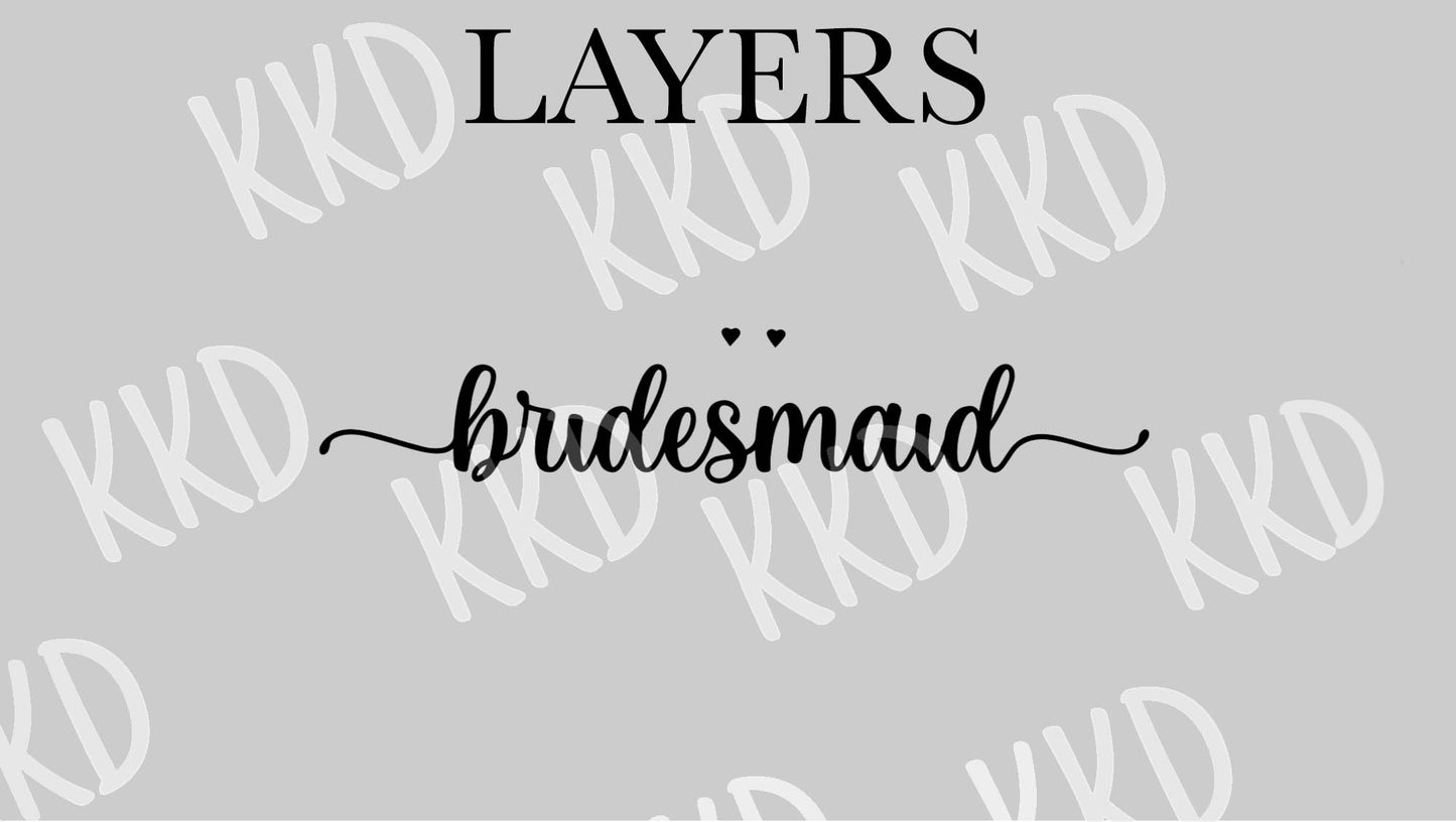 Bridesmaid (3) - Digital Files