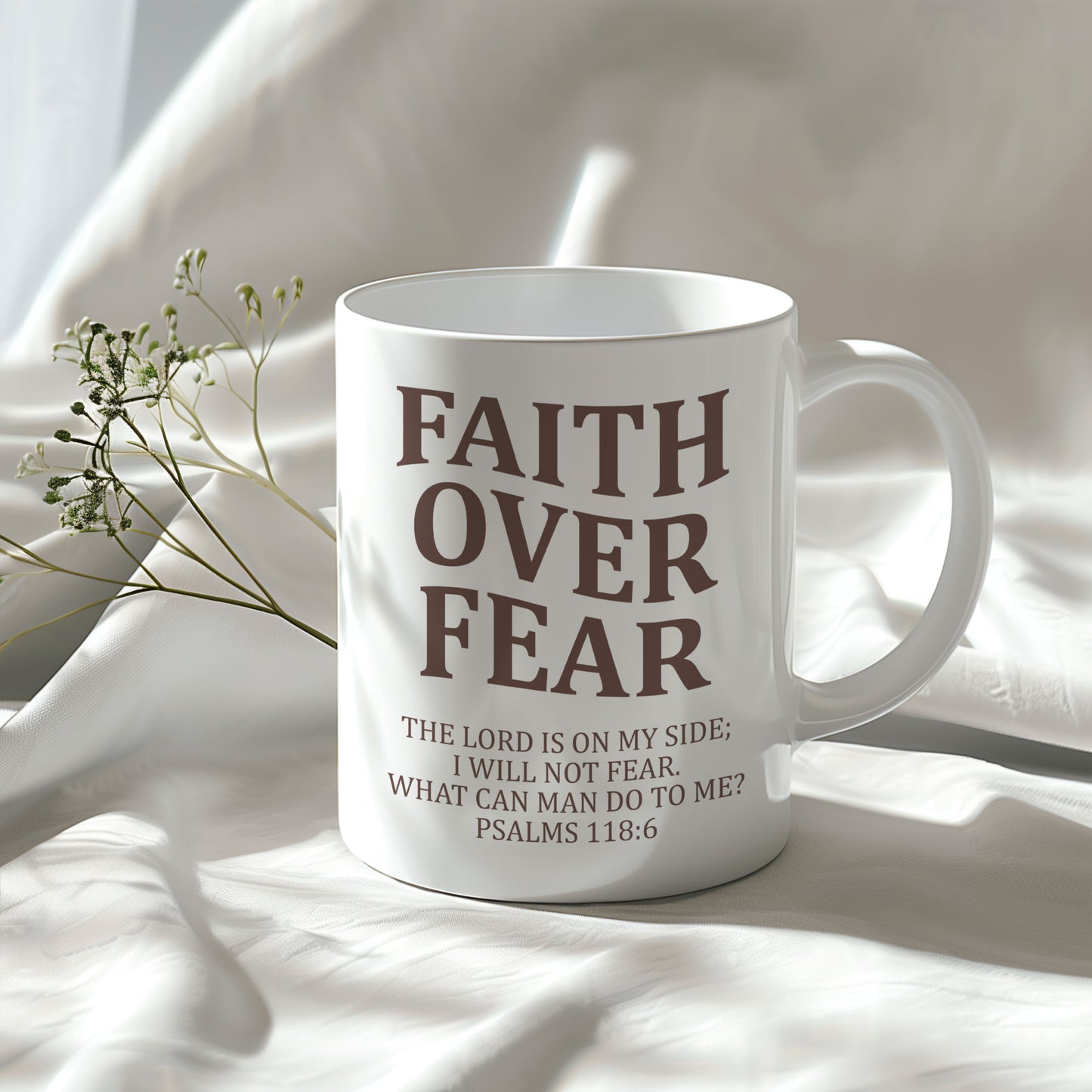 Faith Over Fear Mug
