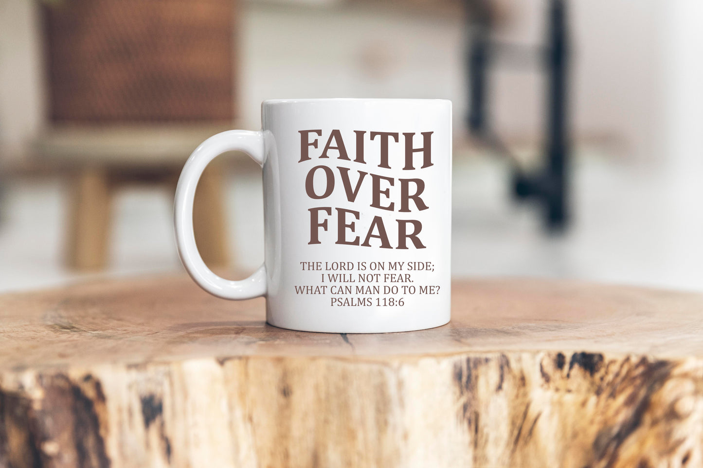Faith Over Fear Mug