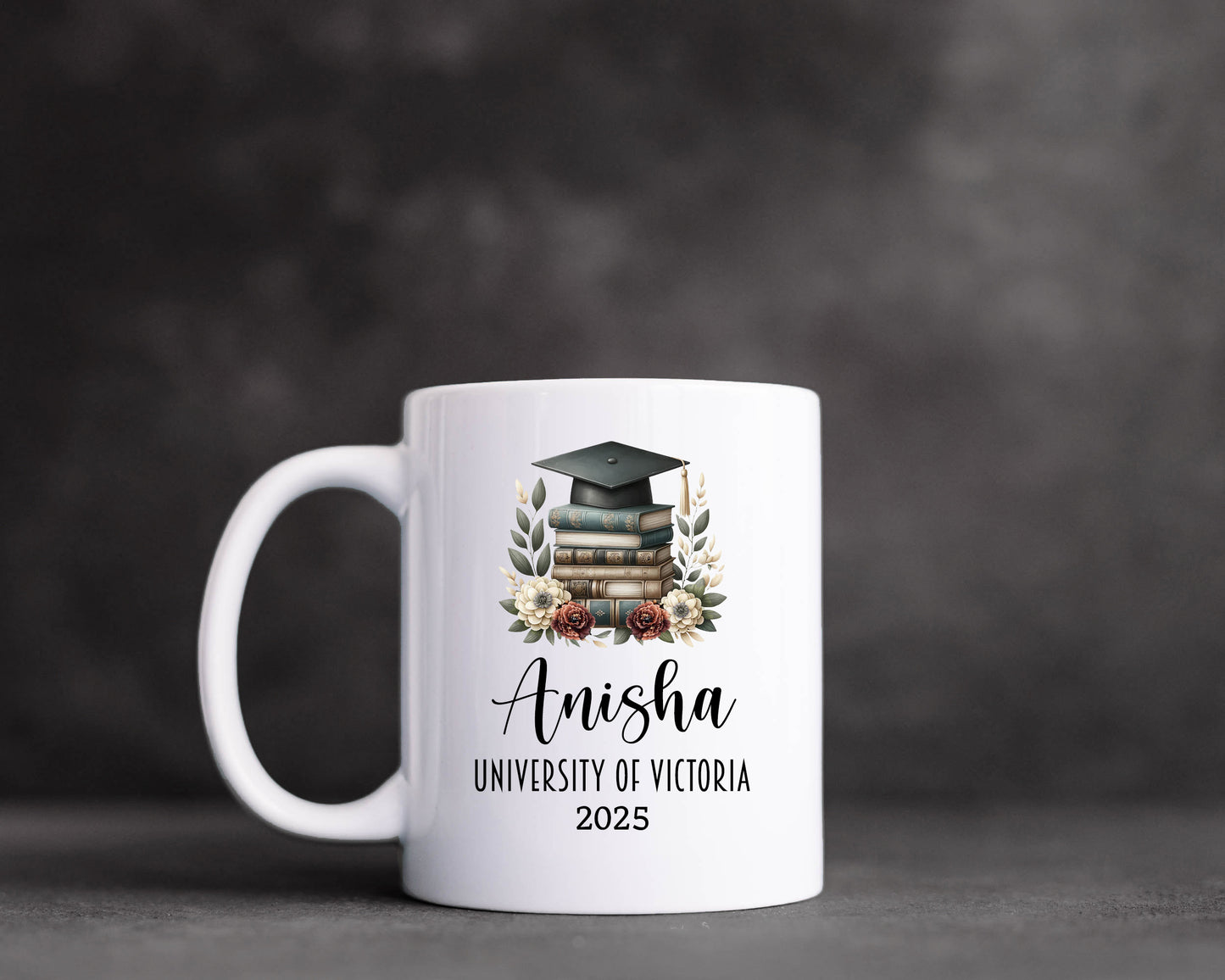 Graduation Book/Hat Mug
