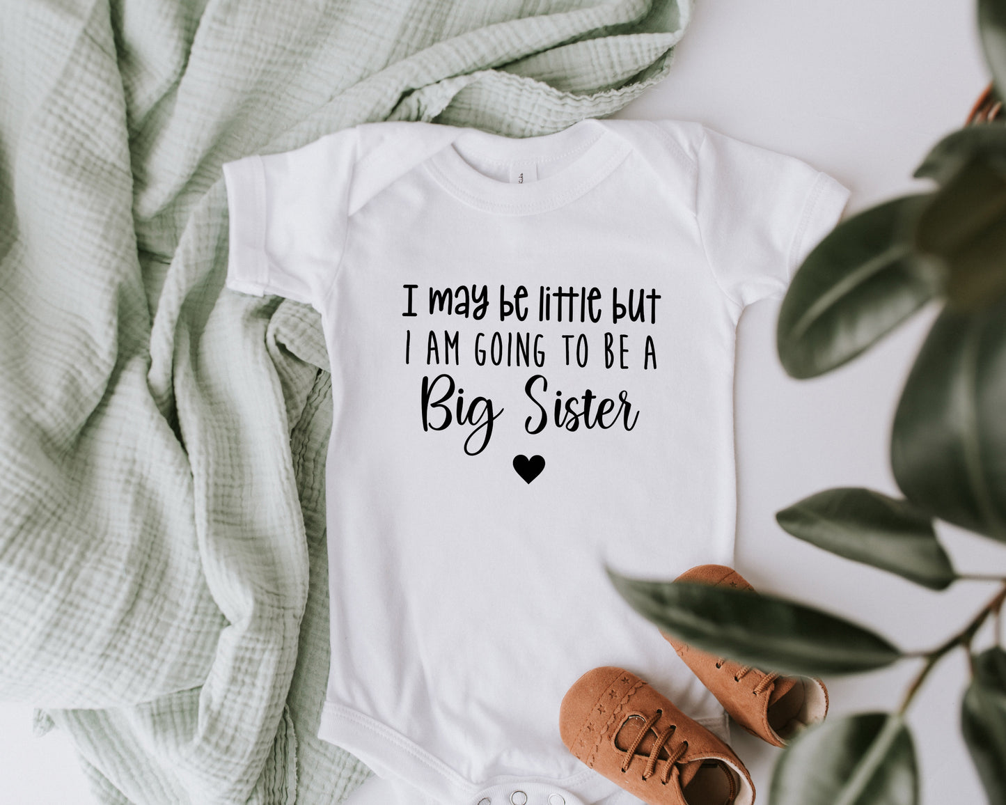 I May Be Little But...Big Sibling Onesie/Toddler Shirt