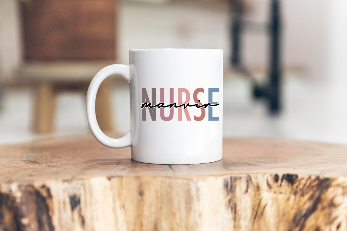 Personalized Nurse Mug