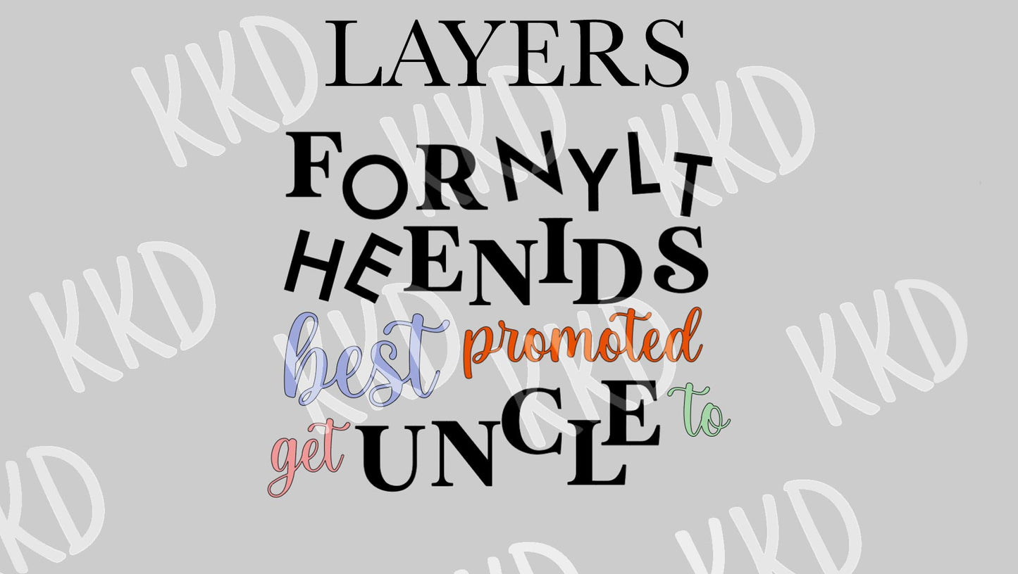 Friend Promoted to Uncle - Digital Files