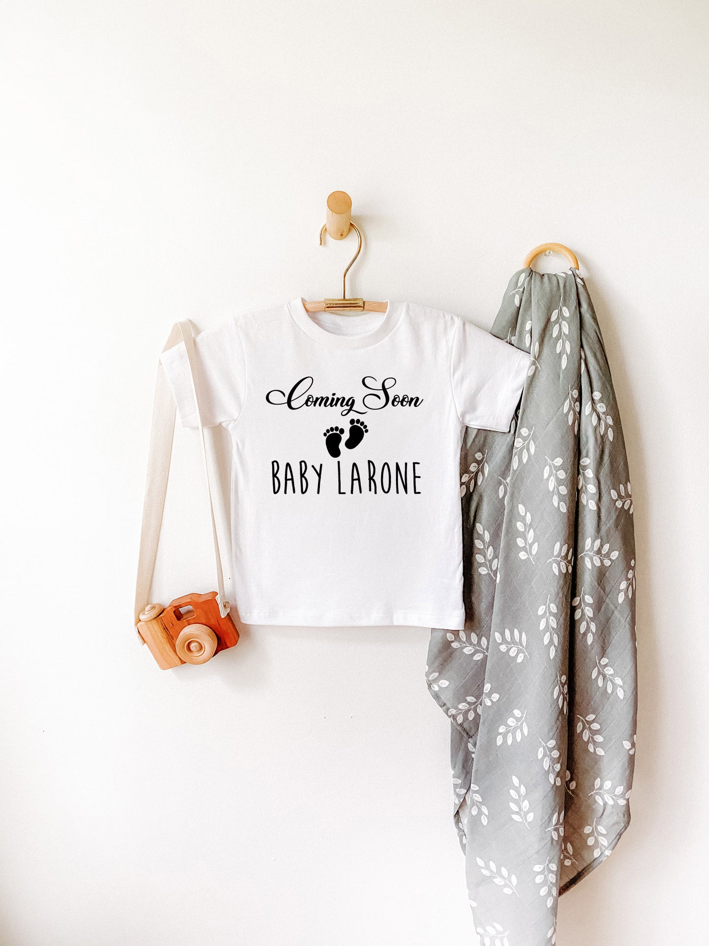 Baby Coming Soon Onesie/Toddler T-Shirt