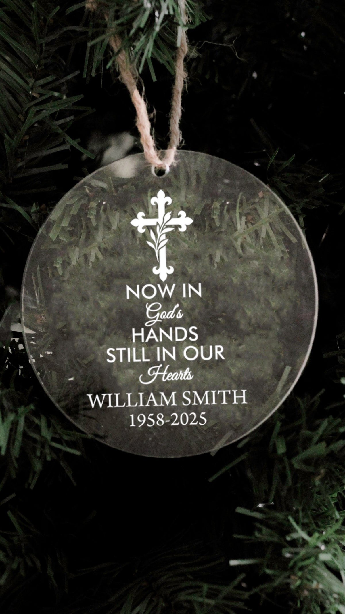 Memorial Acrylic Ornament