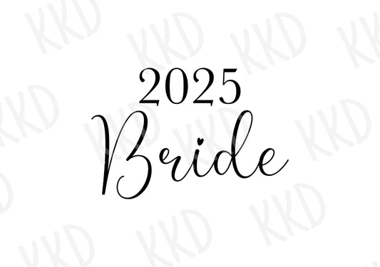 2025 Bride - Digital Files