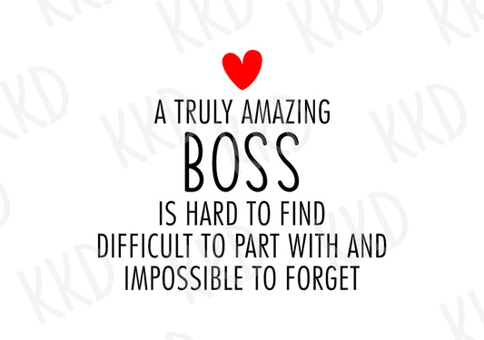 An Amazing Boss - Digital Files