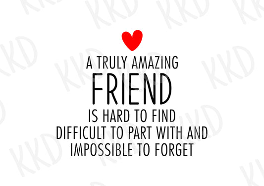 An Amazing Friend - Digital Files