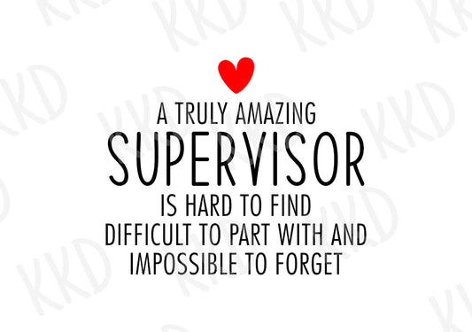 An Amazing Supervisor - Digital Files