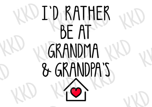 Rather be at Grandma and Grandpa's House - Digital Files