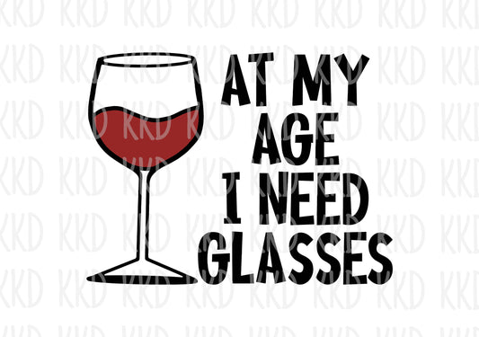 I Need Glasses - Digital Files