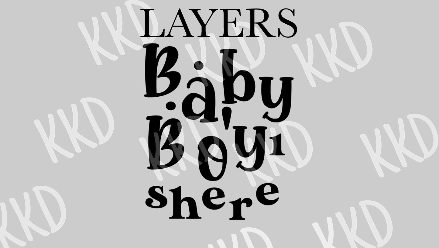 Baby Boy is Here - Digital Files