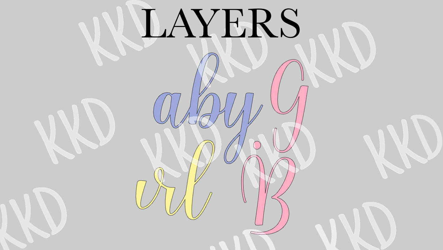 Baby Girl - Digital Files