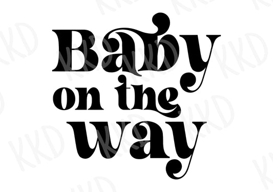 Baby On The Way - Digital Files