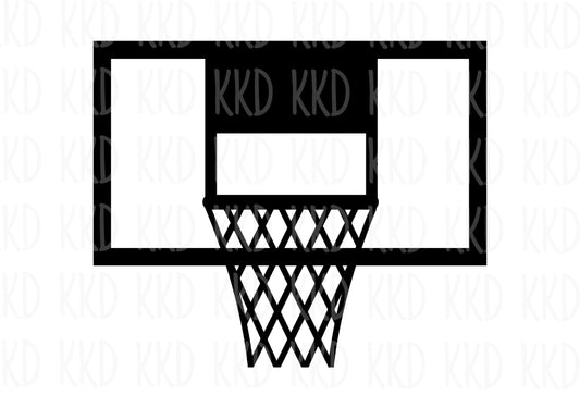 Basketball Net Clipart - Digital Files