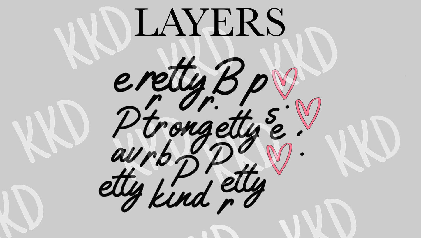 Be Pretty - Digital Files