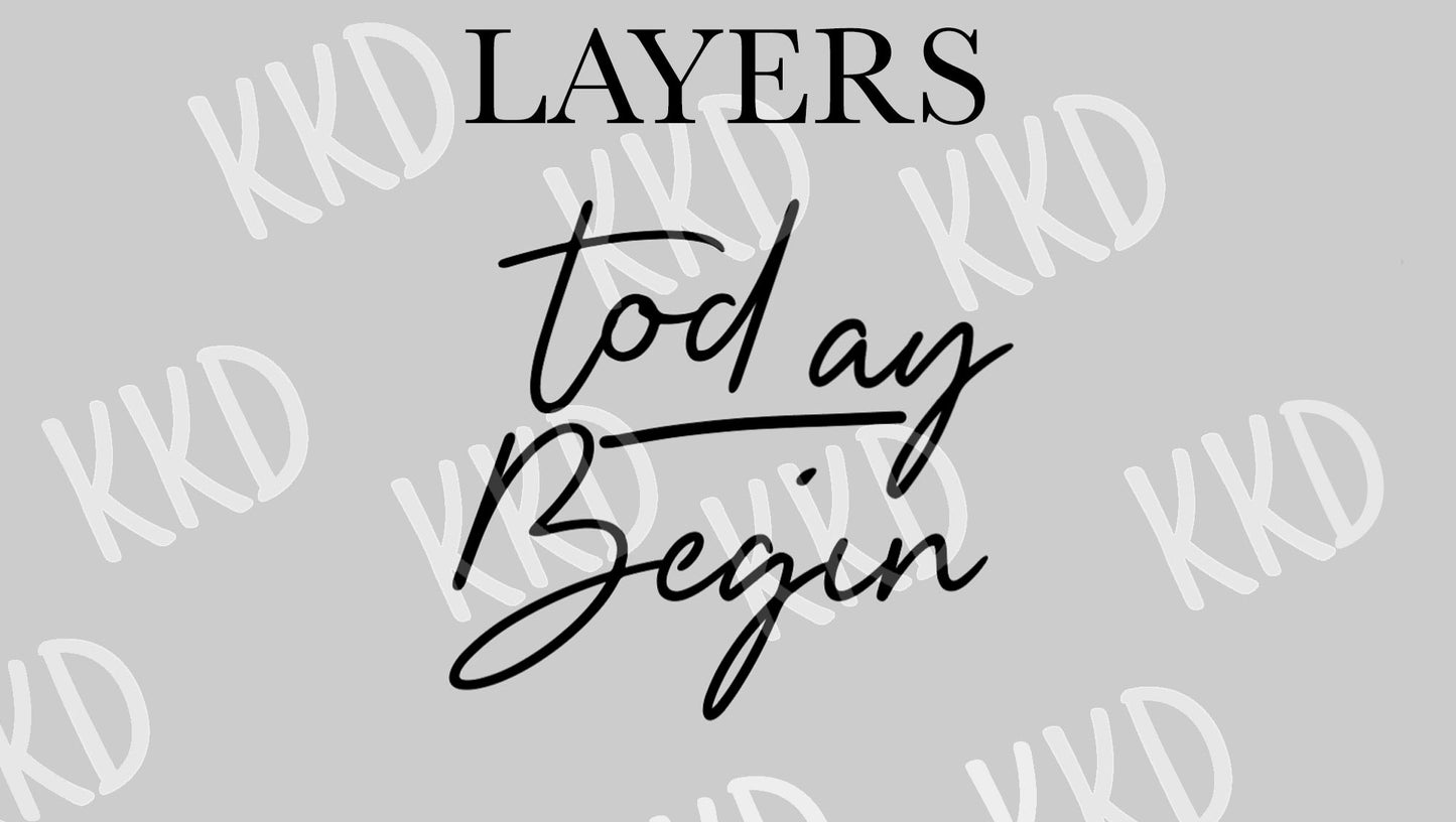 Begin Today - Digital Files