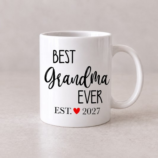 Best Grandma Ever Mug