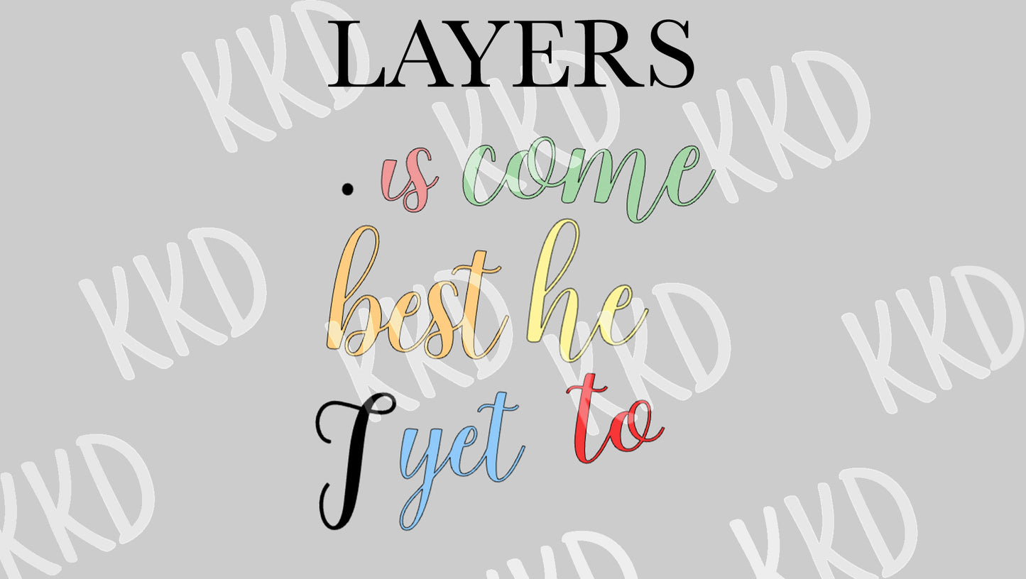 The Best is Yet to Come - Digital Files