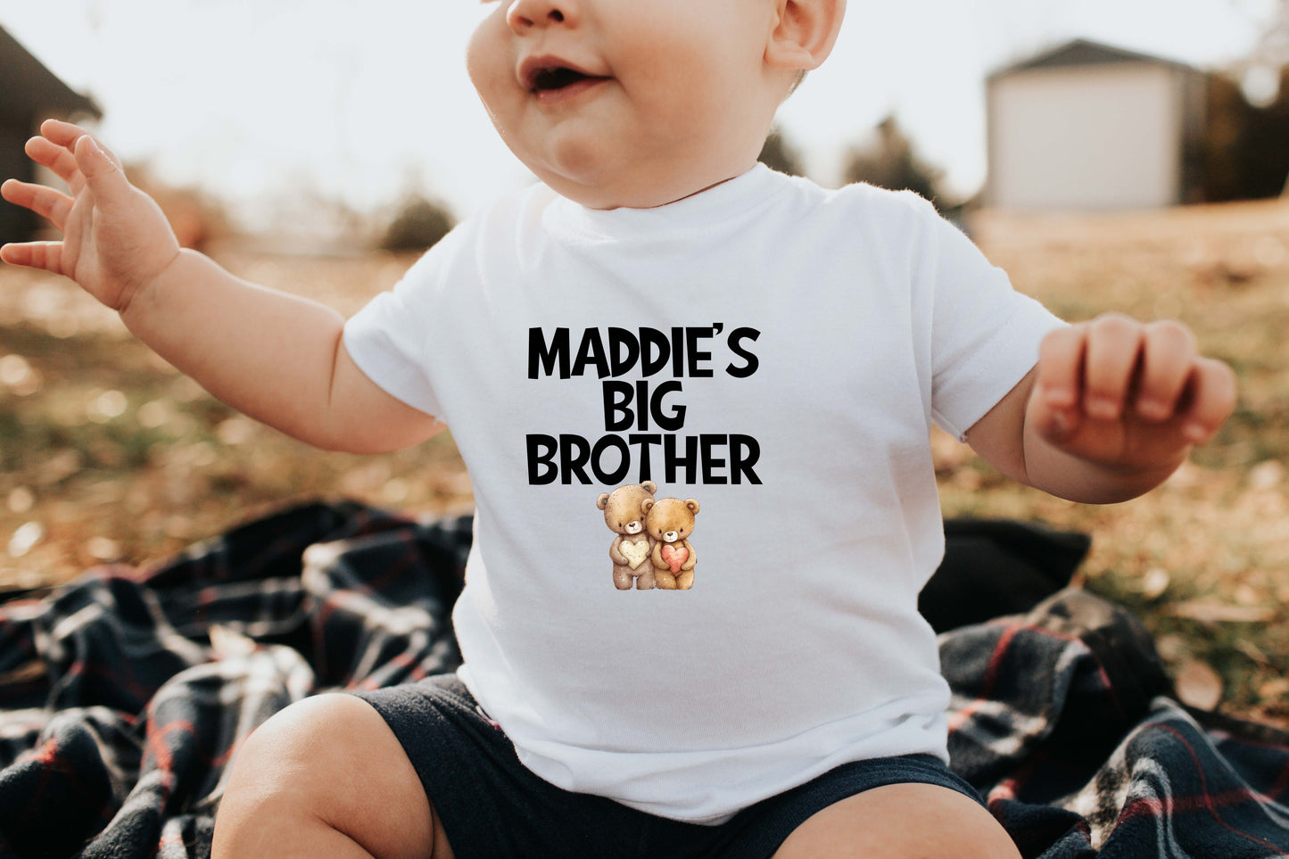 Personalized Big Sibling Shirt