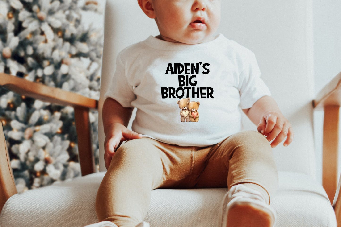 Personalized Big Sibling Shirt