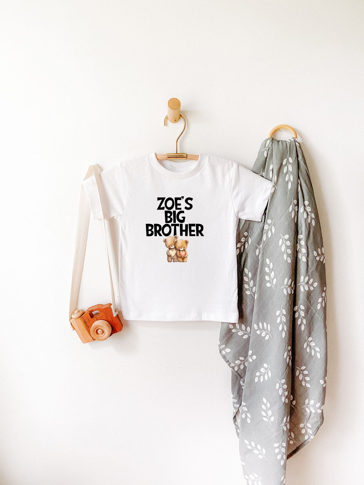 Personalized Big Sibling Shirt