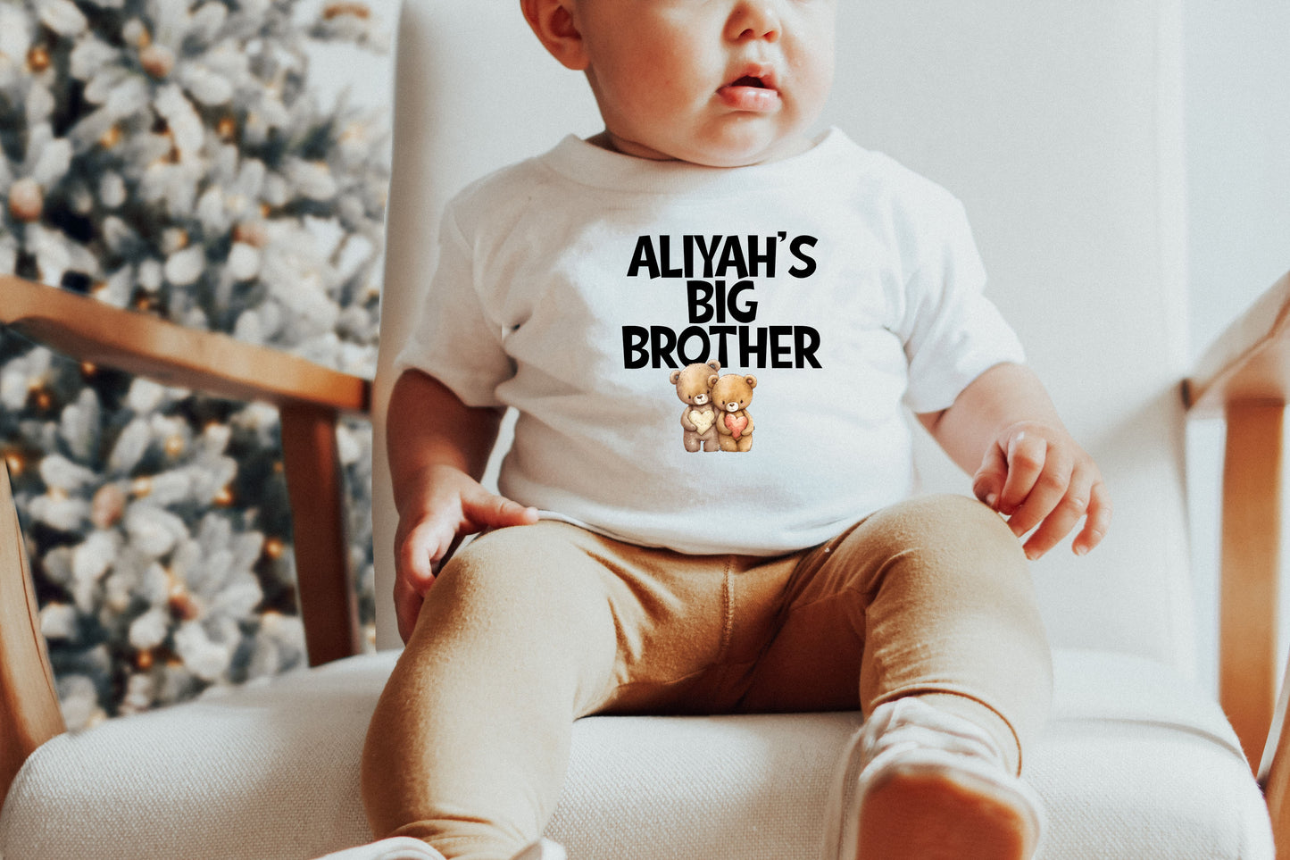 Personalized Big Sibling Shirt