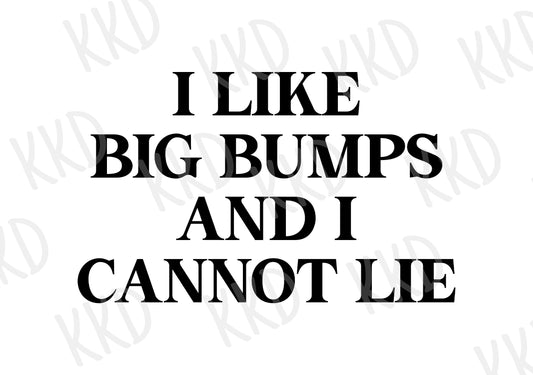 I Like Big Bumps - Digital Files