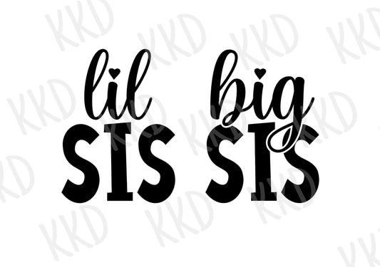 Big Sis & Lil Sis - Digital Files