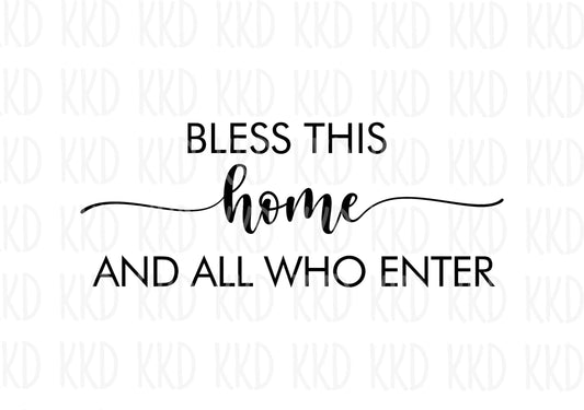 Bless This Home - Digital Files
