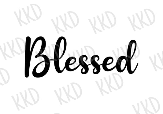 Blessed - Digital Files