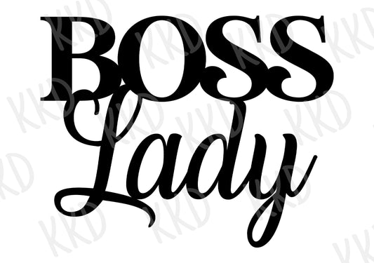 Boss Lady - Digital Files