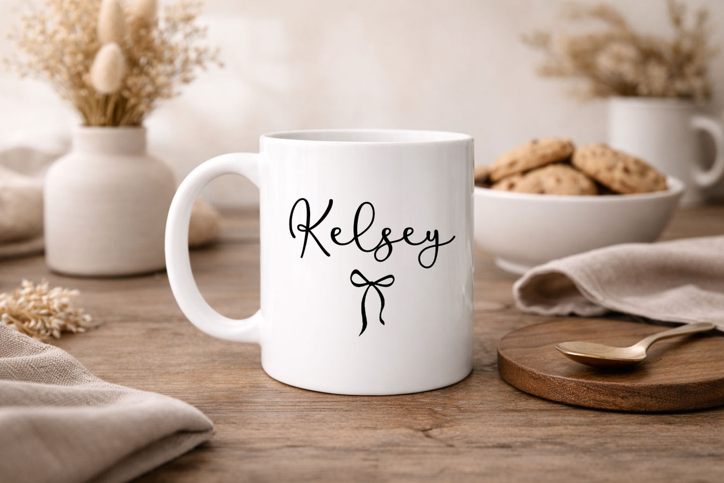 Bow Name Mug