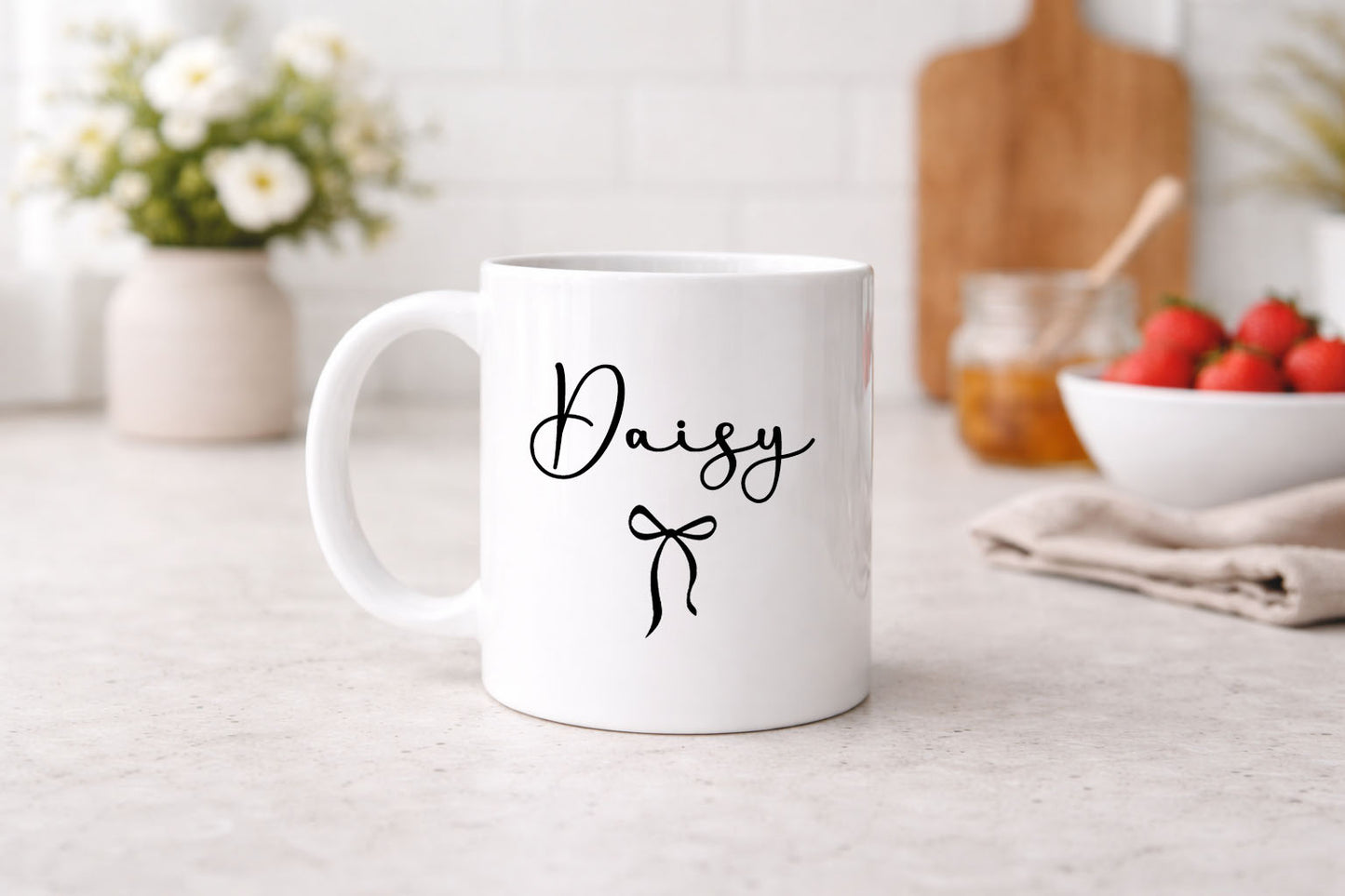 Bow Name Mug