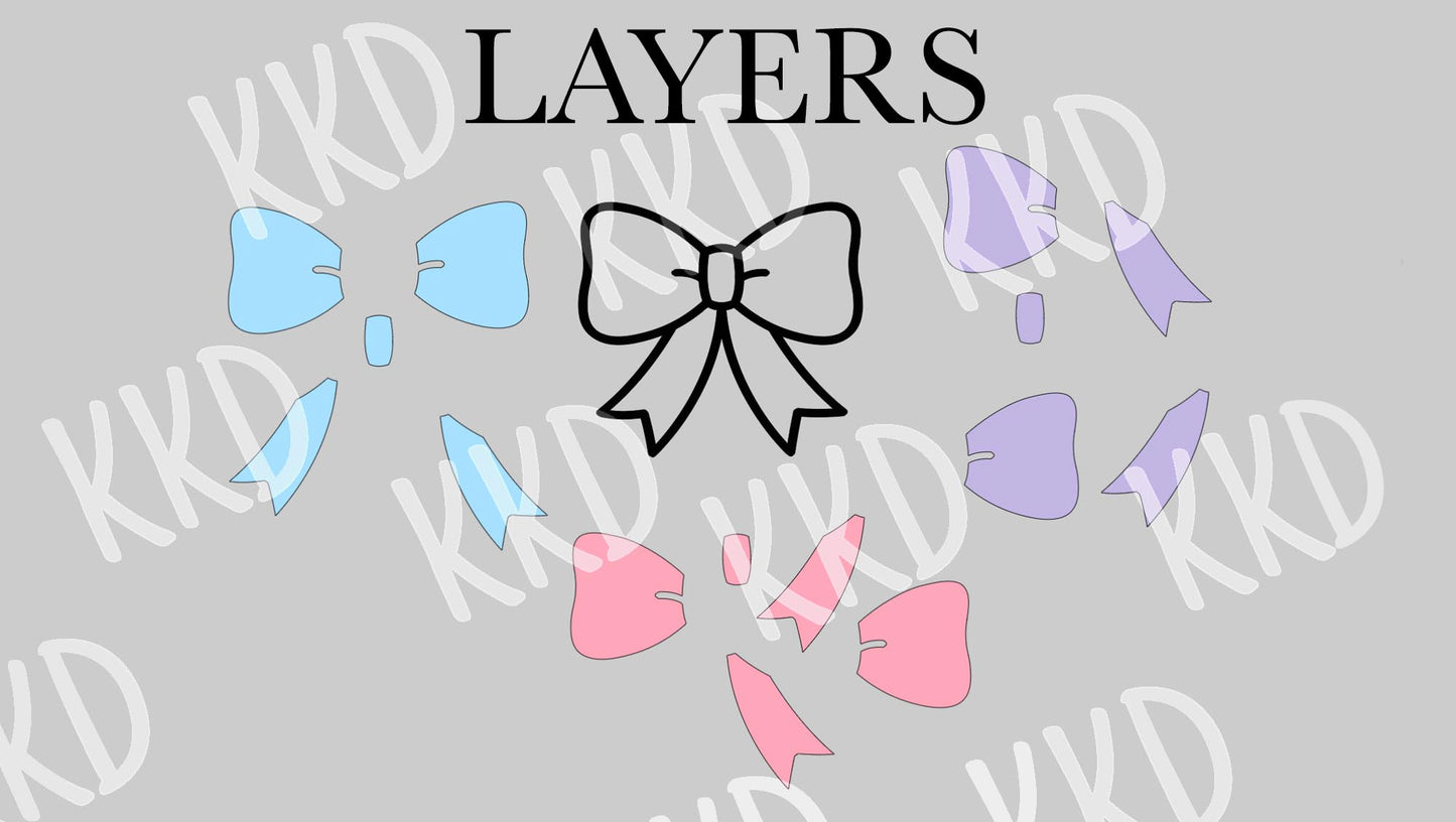 Bow Clipart - Digital Files