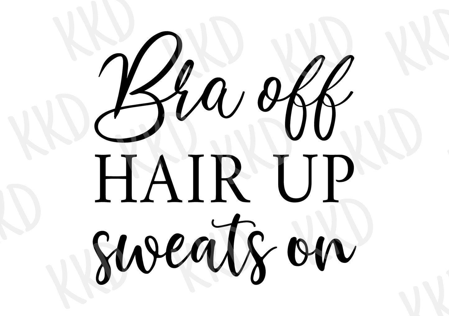 Bra Off - Digital Files