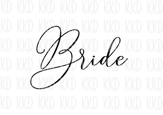 Bride (2) - Digital Files