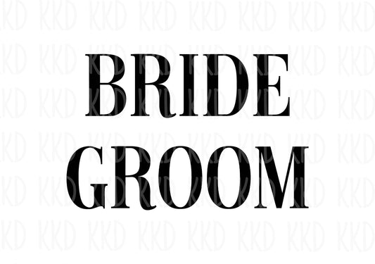Bride and Groom (3) - Digital Files