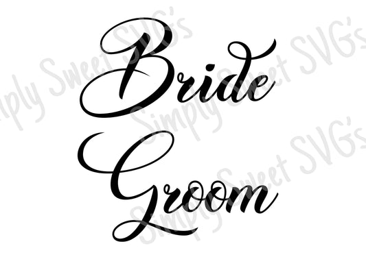 Bride and Groom - Digital Files