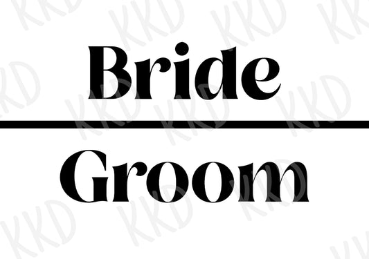 Bride and Groom (2) - Digital Files