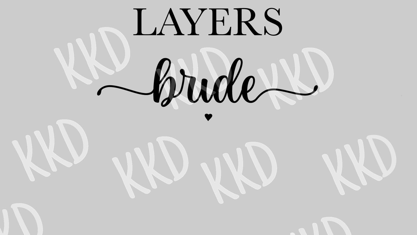 Bride - Digital Files