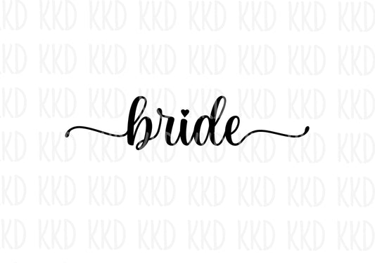 Bride - Digital Files
