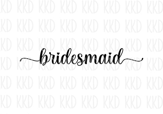 Bridesmaid (3) - Digital Files