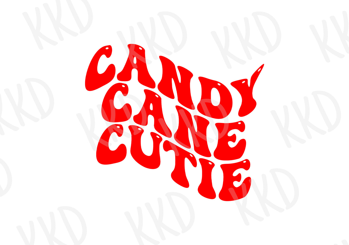 Candy Cane Cutie - Digital Files